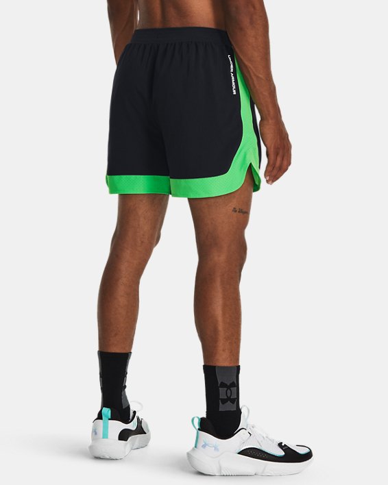 Men's UA Baseline 5" Shorts, Black, pdpMainDesktop image number 1
